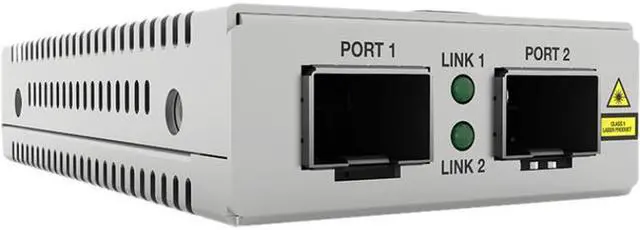 Alt view image 2 of 6 - Allied Telesis MMC10GSP/SP Transceiver/Media Converter ATMMC10GSPSP960