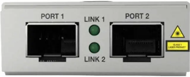 Alt view image 3 of 6 - Allied Telesis MMC10GSP/SP Transceiver/Media Converter ATMMC10GSPSP960