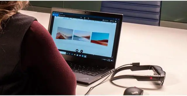 Alt view image 6 of 18 - Lenovo ThinkReality A3 Smart Glasses