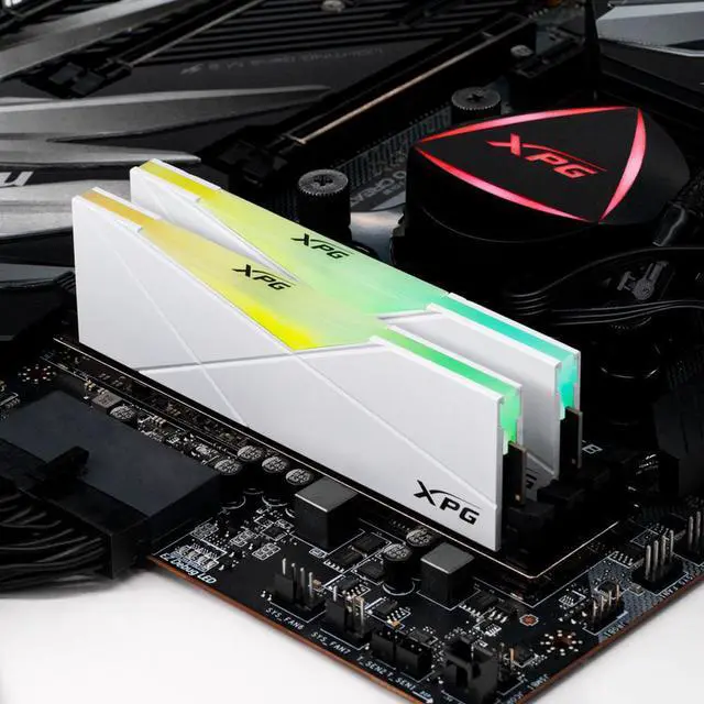 Alt view image 6 of 17 - XPG SPECTRIX D50 RGB Desktop Memory: 16GB (2x8GB) DDR4 3200MHz CL16 White