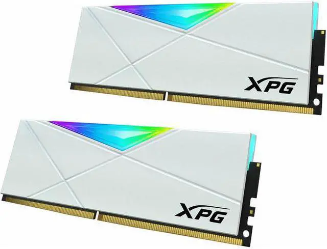 Alt view image 4 of 17 - XPG SPECTRIX D50 RGB Desktop Memory: 16GB (2x8GB) DDR4 3200MHz CL16 White