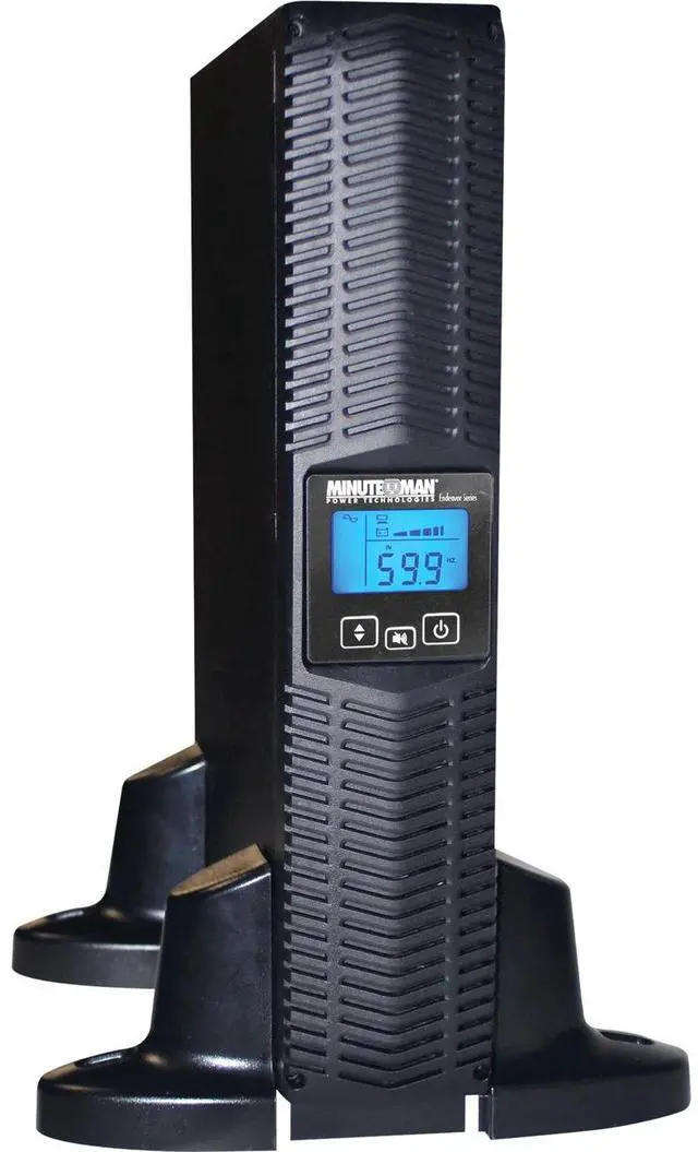 Alt view image 6 of 6 - Minuteman Endeavor ED3000RTXL2U 3000VA Tower/Rack/Wall Mountable UPS - 2U Tower/Rack/Wall Mountable-3.50 Minute Stand-by - 20 V AC Input - 120 V AC Output - 1 x NEMA L5-30R, 7 x NEMA 5-15/20R Receptacle(s)