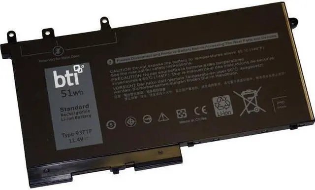 Alt view image 3 of 5 - BTI Replacement Internal Notebook Battery For Dell Latitude