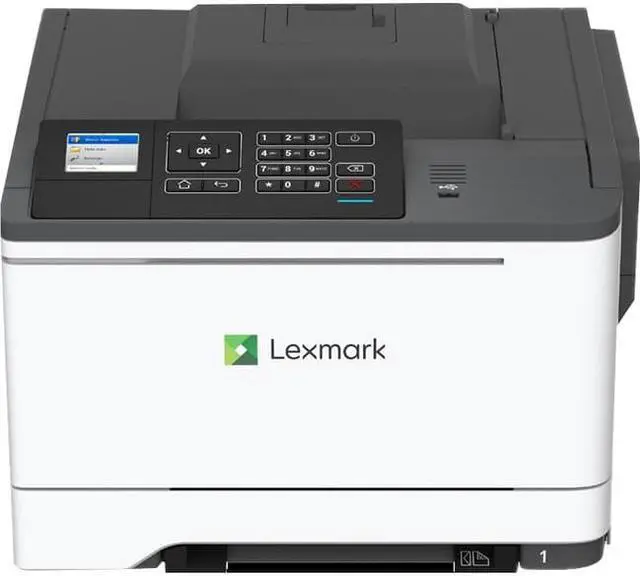 Alt view image 2 of 3 - Lexmark CS521 CS521dn Desktop Wired Laser Printer Color TAA Compliant 42CT093