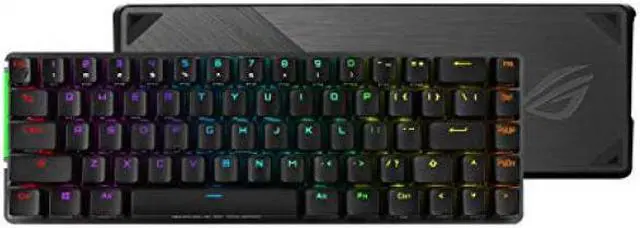 Alt view image 12 of 15 - ASUS ROG Falchion NX Wireless RGB Red Linear Switch Gaming Mechanical Keyboard