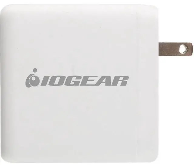 Alt view image 3 of 20 - IOGEAR GPAWC100W GearPower 100W USB-C GaN Charger [USB-IF]