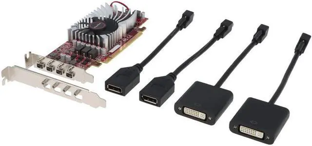 Alt view image 7 of 11 - VisionTek Radeon RX 550 4GB GDDR5 PCI Express 3.0 x8 Graphics Card 901507