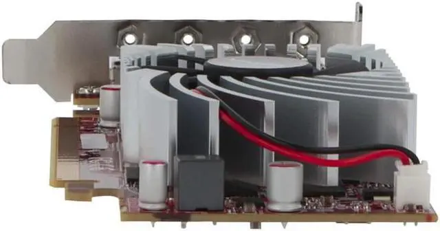 Alt view image 6 of 11 - VisionTek Radeon RX 550 4GB GDDR5 PCI Express 3.0 x8 Graphics Card 901507