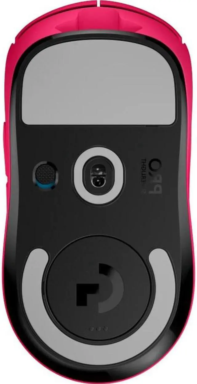 Alt view image 9 of 19 - Logitech G PRO X SUPERLIGHT Wireless Gaming Mouse, Ultra-Lightweight, HERO 25K Sensor, 25,600 DPI, 5 Programmable Buttons, Long Battery Life, Compatible with PC / Mac - Magenta