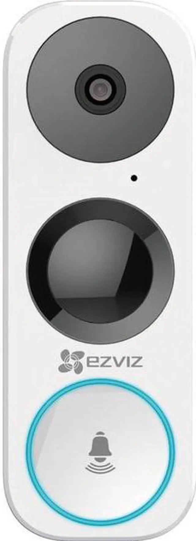 Alt view image 17 of 20 - EZVIZ EZDB11B3 Smart Video Doorbell, Wi-Fi Connected, 180 degree Vertical FOV