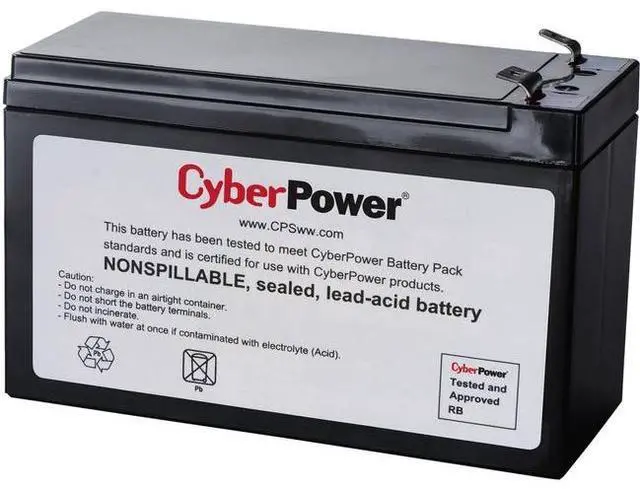 Alt view image 5 of 12 - CYBERPOWER RB1270B Crtrdg12V 7AH UPSBtry CP600LCD