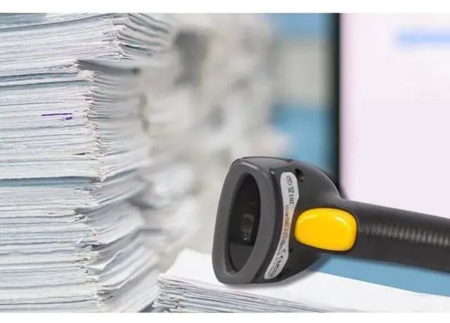 Alt view image 5 of 9 - Star Micronics Handheld Wired Barcode Scanner - Cable Connectivity - 1D, 2D - Imager - USB - White - Stand Included - IP52, IP42