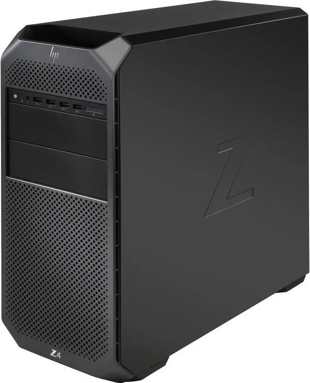 Alt view image 3 of 10 - HP Z4 G4 Workstation - 1 x Intel Xeon Hexa-core (6 Core) W-2235 3.80 GHz - 16 GB DDR4 SDRAM RAM - 512 GB SSD - Mini-tower - Black - Intel C422 Chip - Windows 11 Pro - NVIDIA RTX A4000 16 GB Graphics -