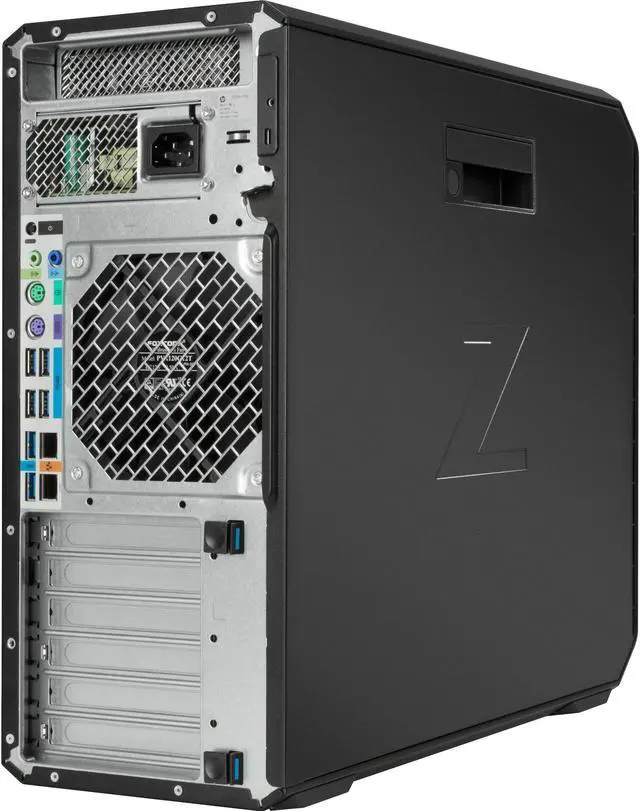 Alt view image 5 of 10 - HP Z4 G4 Workstation - 1 x Intel Xeon Hexa-core (6 Core) W-2235 3.80 GHz - 16 GB DDR4 SDRAM RAM - 512 GB SSD - Mini-tower - Black - Intel C422 Chip - Windows 11 Pro - NVIDIA RTX A4000 16 GB Graphics -