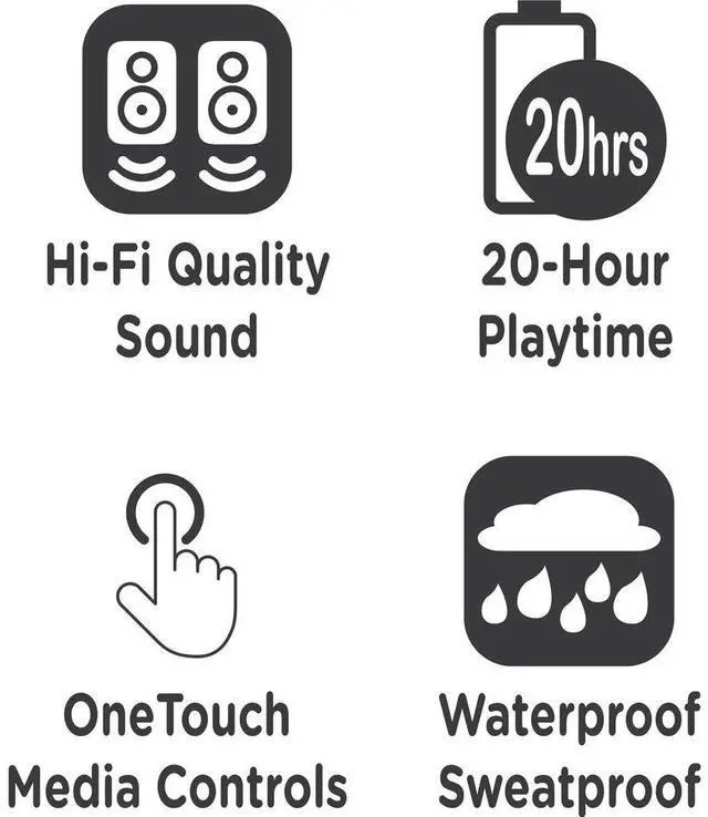 Alt view image 7 of 11 - Morpheus 360 Spire True Wireless Earbuds, Wireless in-ear Headphones TW1500W