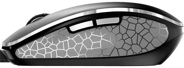 Alt view image 5 of 14 - CHERRY MW 8C ADVANCED Rechargeable Wireless Mouse - Laser - Wireless - Bluetooth - 2.40 GHz - Yes - Black - USB - 3200 dpi - Scroll Wheel - 6 Button(s) - Symmetrical