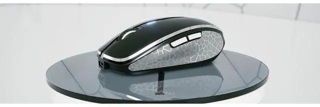 Alt view image 6 of 14 - CHERRY MW 8C ADVANCED Rechargeable Wireless Mouse - Laser - Wireless - Bluetooth - 2.40 GHz - Yes - Black - USB - 3200 dpi - Scroll Wheel - 6 Button(s) - Symmetrical