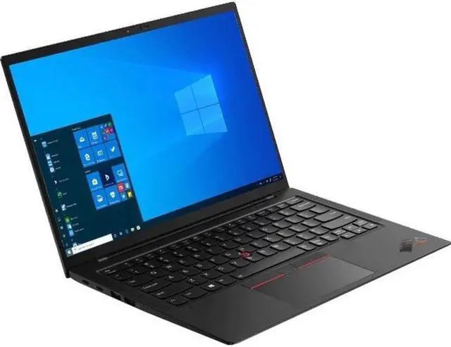 Alt view image 3 of 13 - Lenovo ThinkPad X1 Carbon Gen 9 20XW00ERUS 14" Ultrabook - WUXGA - 1920 x 1200 - Intel Core i7 11th Gen i7-1165G7 Quad-core (4 Core) 2.80 GHz - 16 GB RAM - 512 GB SSD - Black Paint - Intel Chip -