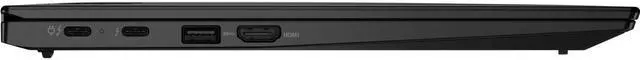 Alt view image 7 of 13 - Lenovo ThinkPad X1 Carbon Gen 9 20XW00ERUS 14" Ultrabook - WUXGA - 1920 x 1200 - Intel Core i7 11th Gen i7-1165G7 Quad-core (4 Core) 2.80 GHz - 16 GB RAM - 512 GB SSD - Black Paint - Intel Chip -