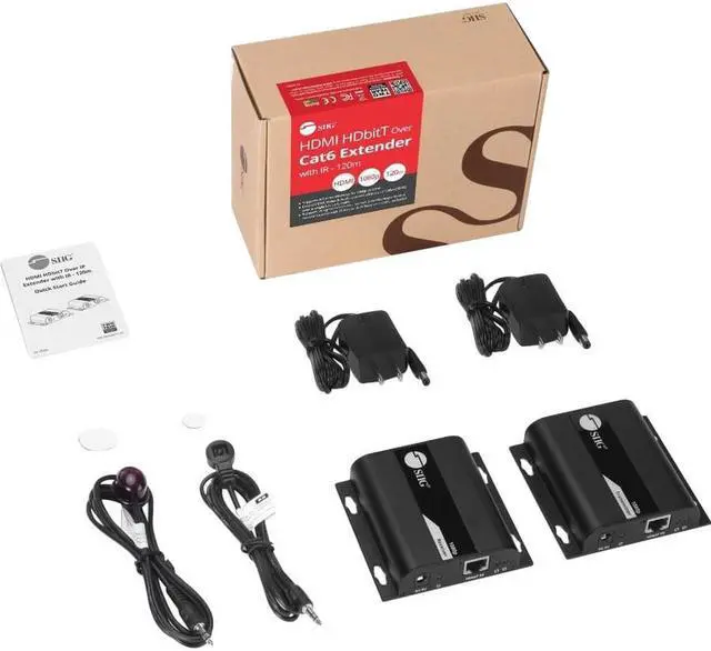Alt view image 7 of 10 - SIIG HDMI HDbitT Over IP Extender with IR 120m CEH26T11S1