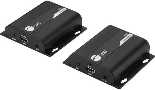 Alt view image 3 of 10 - SIIG HDMI HDbitT Over IP Extender with IR 120m CEH26T11S1