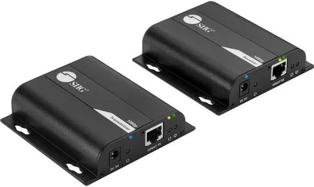Alt view image 6 of 10 - SIIG HDMI HDbitT Over IP Extender with IR 120m CEH26T11S1
