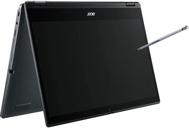 Alt view image 4 of 19 - Acer P414RN-51 TMP414RN-51-76AV 14" Touchscreen 2 in 1 Notebook - Full HD - 1920 x 1080 - Intel Core i7 i7-1165G7 Quad-core (4 Core) 2.80 GHz - 16 GB RAM - 512 GB SSD - Slate Blue - Windows 10 Pr