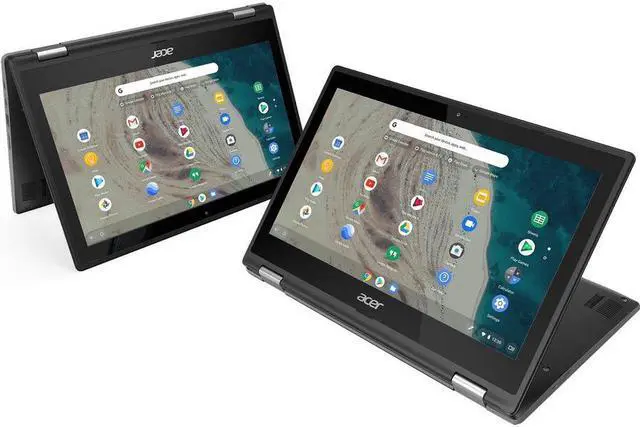Alt view image 8 of 15 - Acer Chromebook Spin 511 R752TN R752TN-C3DD 11.6" Touchscreen 2 in 1 Chromebook - HD - 1366 x 768 - Intel Celeron N4020 Dual-core (2 Core) 1.10 GHz - 4 GB RAM - 32 GB Flash Memory