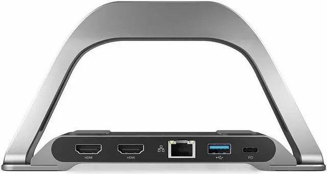 Alt view image 5 of 13 - ALOGIC Bolt Plus USB-C Docking Station with stand ALDHDLR