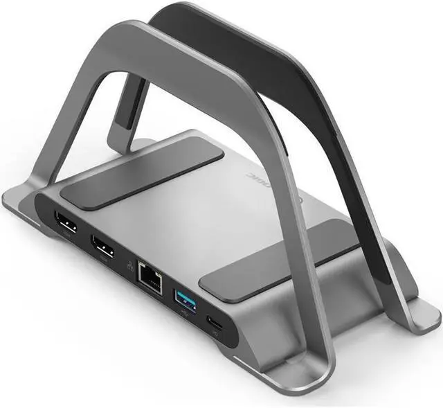 Alt view image 9 of 13 - ALOGIC Bolt Plus USB-C Docking Station with stand ALDHDLR