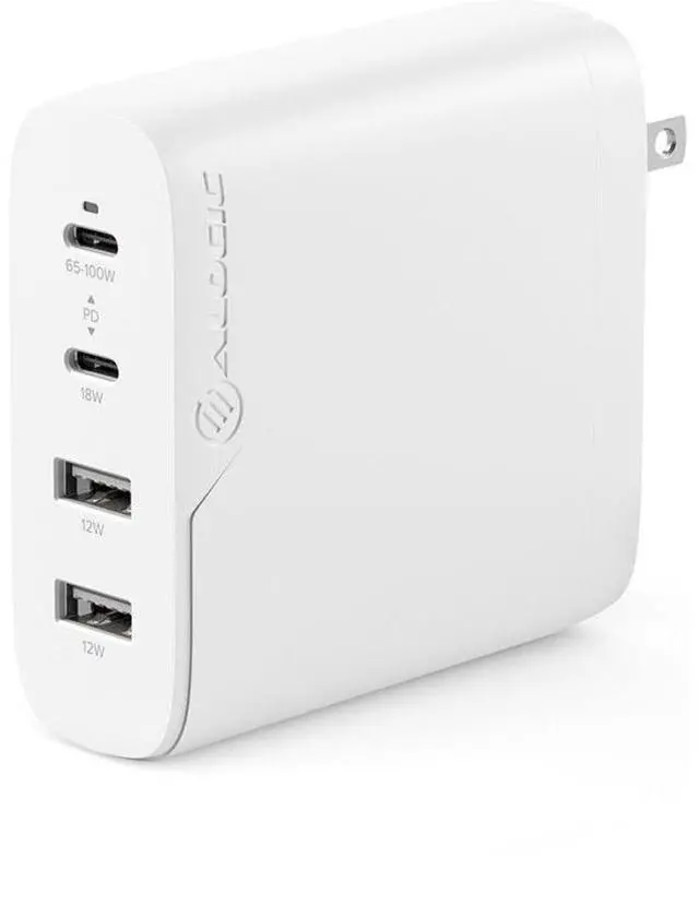 Alt view image 6 of 11 - ALOGIC 4X100 Rapid Power 4 Port 100WGaNCharger WCG4X100US