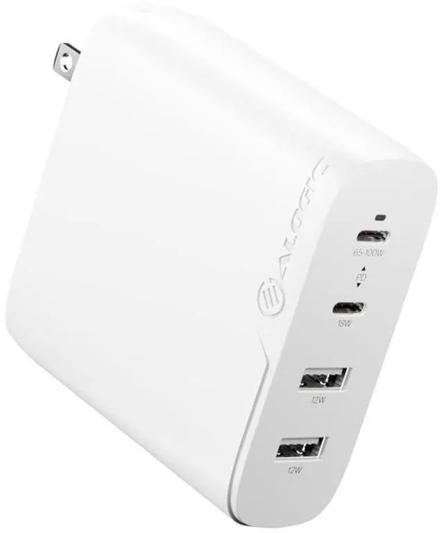 Alt view image 7 of 11 - ALOGIC 4X100 Rapid Power 4 Port 100WGaNCharger WCG4X100US