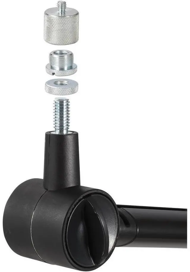 Alt view image 2 of 17 - Kensington A1020 Mounting Arm for Microphone, Webcam, Light, Video Conferencing System, Camera, Ring Light - Adjustable Height