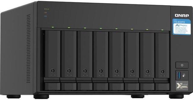 Alt view image 11 of 19 - QNAP TS-832PX-4G-US Diskless System Network Storage