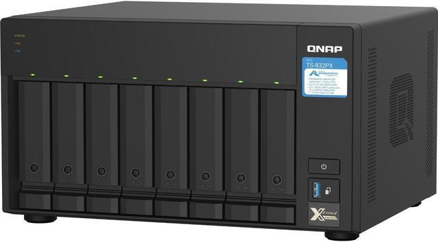 Alt view image 16 of 19 - QNAP TS-832PX-4G-US Diskless System Network Storage