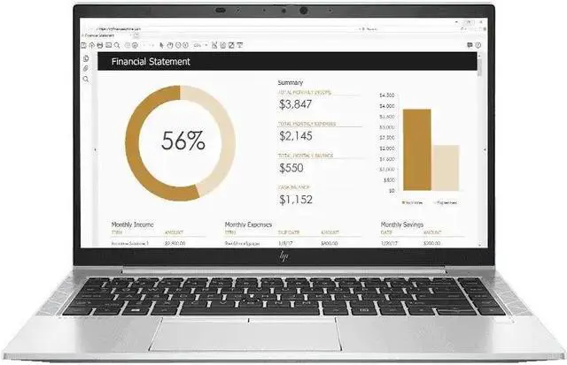 Alt view image 4 of 12 - HP Laptop EliteBook 840 G8 Intel Core i7-1185G7 16GB Memory 256 GB PCIe SSD Intel Iris Xe Graphics 14.0" Non-Touch Screen Windows 10 Pro (available through downgrade rights from Windows 11 Pro) 613P9UT#ABA