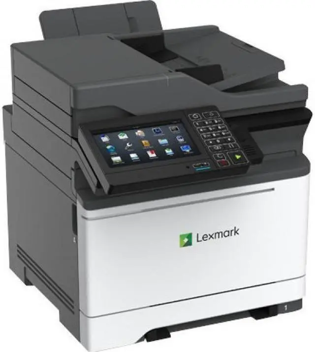 Alt view image 2 of 10 - Lexmark CX625 CX625ade Laser Multifunction Printer Color 42CT798