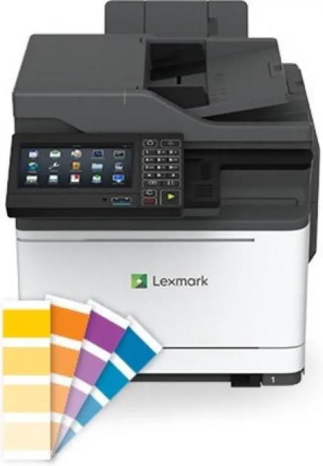 Alt view image 4 of 10 - Lexmark CX625 CX625ade Laser Multifunction Printer Color 42CT798