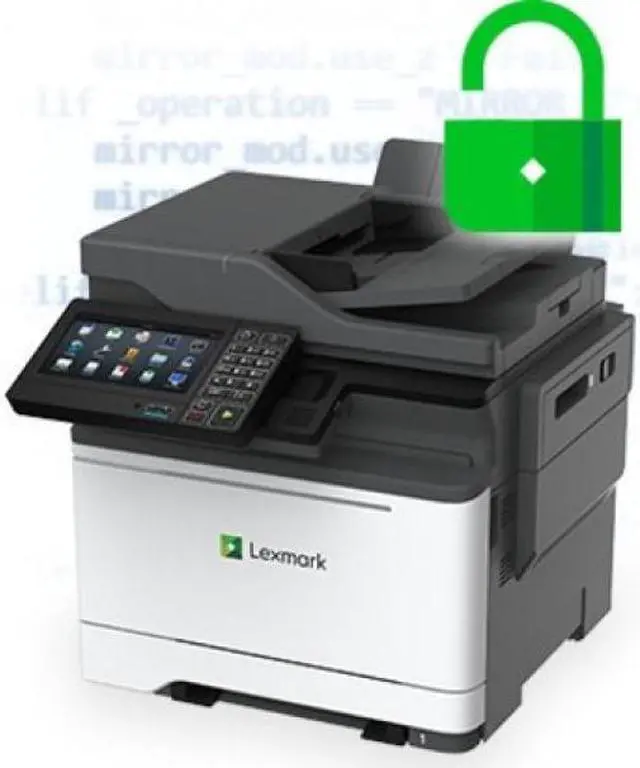 Alt view image 6 of 10 - Lexmark CX625 CX625ade Laser Multifunction Printer Color 42CT798