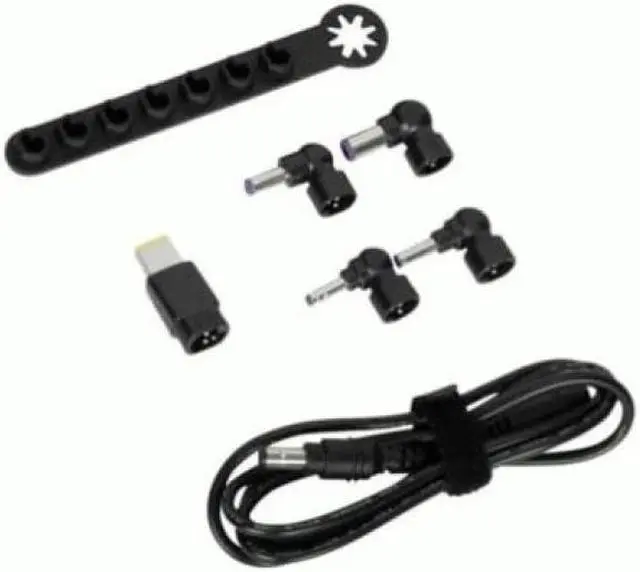Main image of Targus ACC1134GLX Legacy Laptop DC Cable, 5 Tips, Storage
