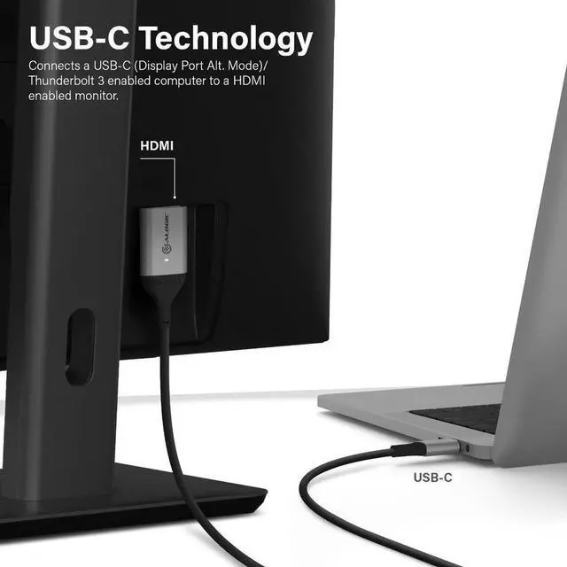 Alt view image 5 of 7 - ALOGIC USBC CABLE - USBC / HDMI