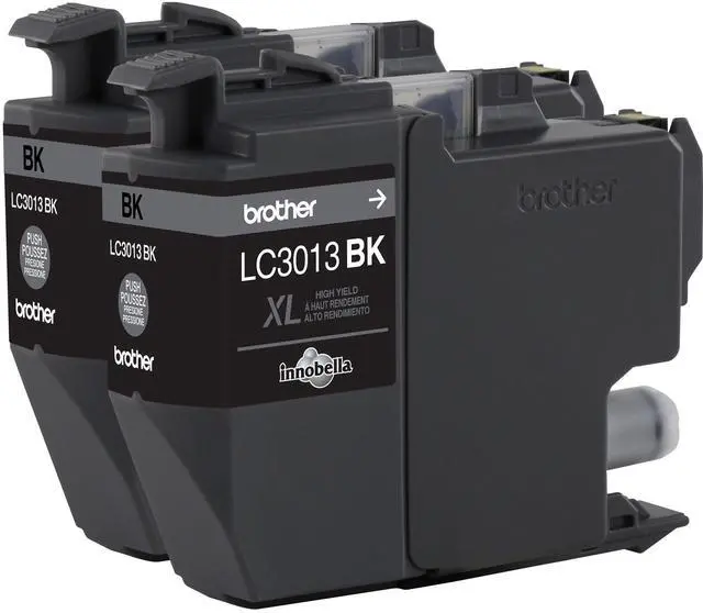 Alt view image 9 of 20 - Brother LC30132PKS High YIeld Ink Cartridge - Dual Pack - Black