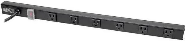 Alt view image 5 of 11 - POWER STRIP RIGHT-ANGLE 6 OUTLET BLACK