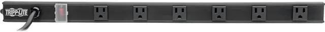 Alt view image 8 of 11 - POWER STRIP RIGHT-ANGLE 6 OUTLET BLACK