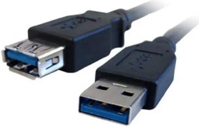 Alt view image 4 of 5 - COMPREHENSIVE CONNECTIVITY COMPANY USB3-AA-MF-6ST 6FT USB 3.0 AA F/M STANDARD