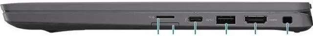Alt view image 7 of 11 - Dell Latitude 7000 7320 13.3" Notebook - Full HD - 1920 x 1080 - Intel Core i5 11th Gen i5-1145G7 Quad-core (4 Core) 2.60 GHz - 16 GB Total RAM - 16 GB On-board Memory - 256 GB SSD - Carbon Fiber