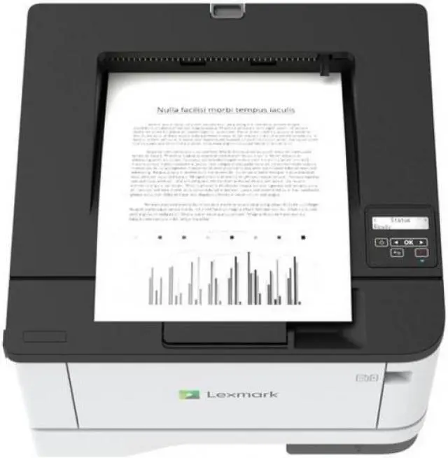 Alt view image 11 of 18 - Lexmark MS431dn Black & White Laser Printer