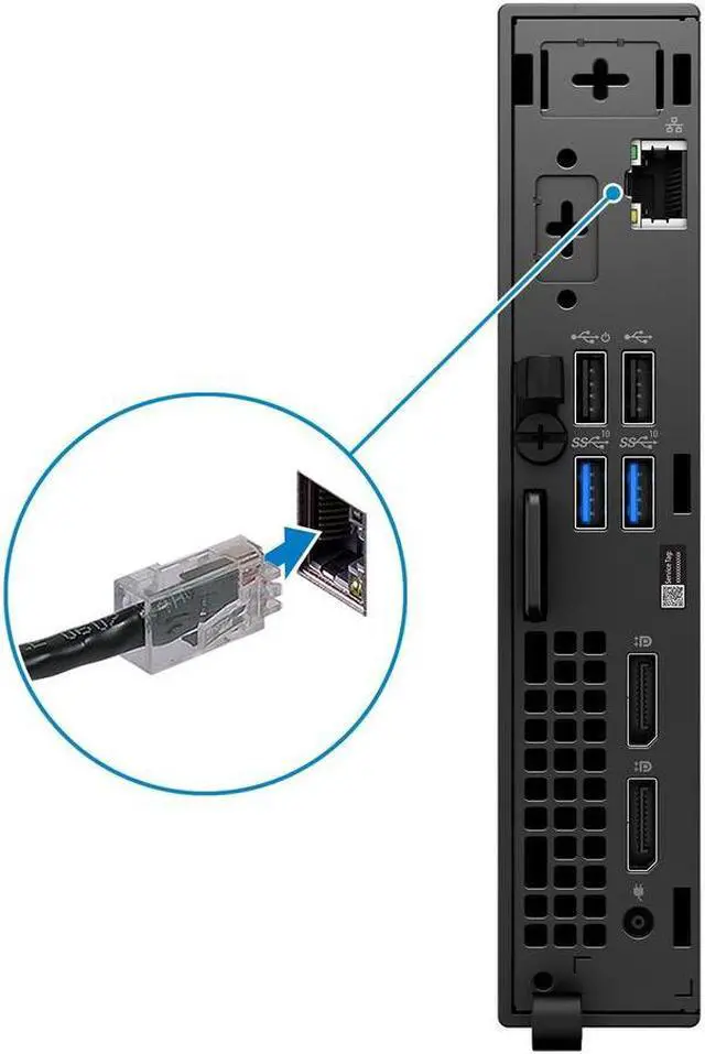 Alt view image 5 of 13 - DELL OptiPlex 3000 Thin Client Intel Pentium Silver N6005 4GB 32 GB eMMC Dell ThinOS H9053