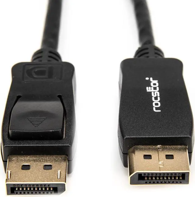 Alt view image 14 of 14 - Rocstor 3ft DisplayPort 1.2 Cable M/M - DP 4k