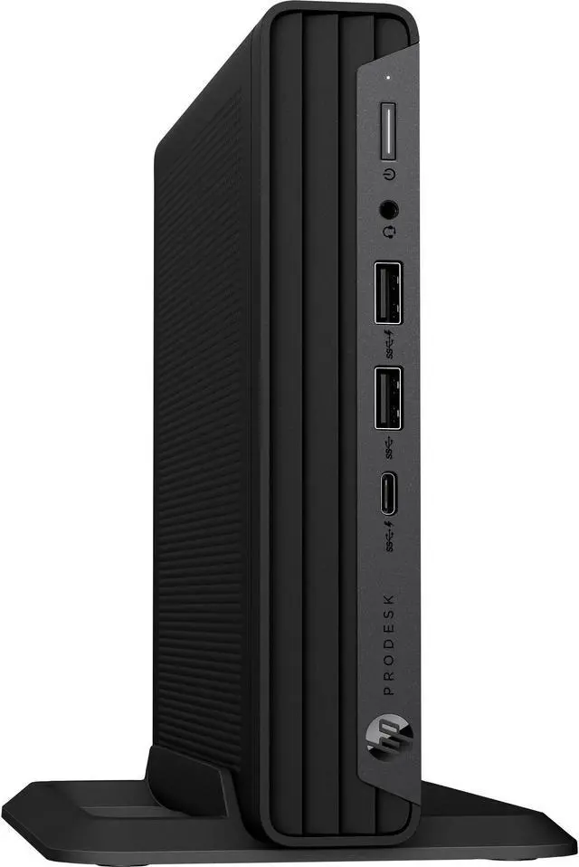 Alt view image 8 of 15 - HP Business Desktop ProDesk 600 G6 Desktop Computer - Intel Core i5 10th Gen i5-10500T Hexa-core (6 Core) 2.30 GHz - 16 GB RAM DDR4 SDRAM - 256 GB NVMe M.2 PCI Express SSD - Desktop Mini - Intel Q470